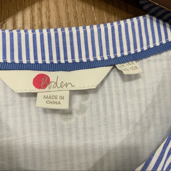 Boden Hotchpotch Broderie Dress Embroidered - Picture 6 of 9